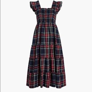Navy Tartan Ellie Dress